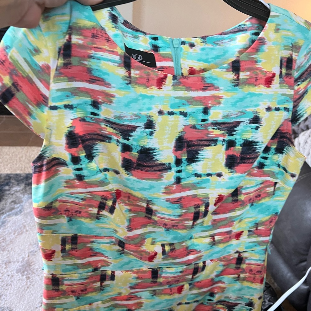 Beautiful multicolored dress